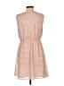 Esley 100% Polyester Polka Dots Tan Casual Dress Size L - photo 2