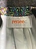 Renee C. 100% Polyester Paisley Blue Casual Dress Size L - photo 7