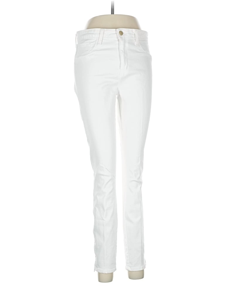 Pre-owned L'agence Jeans In White