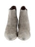 J.Crew 100% Leather Gray Tan Ankle Boots Size 7 - photo 2