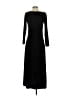 Eddie Bauer Solid Black Casual Dress Size XS - photo 2