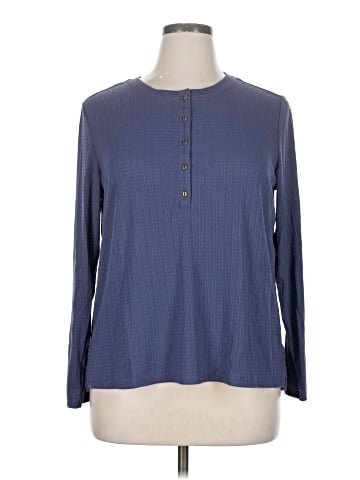 G.H. Bass & Co. Long Sleeve Henley (view 1)