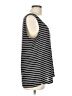 Ann Taylor LOFT 100% Polyester Black Sleeveless Top Size L - photo 4