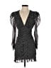 Zara Polka Dots Black Cocktail Dress Size XS - photo 1