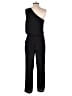 Abbeline 100% Polyester Solid Black Jumpsuit Size S - photo 2