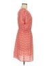 Needle & Thread Chevron-herringbone Orange Casual Dress Size M - photo 5