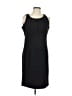 Karin Stevens Solid Black Cocktail Dress Size 12 - photo 1
