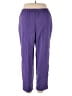 Teddi Solid Purple Casual Pants Size 18 - photo 2