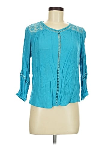 Studio JPR 3/4 Sleeve Blouse (view 1)
