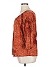 DressBarn Brown Orange 3/4 Sleeve Blouse Size XL (petite) - photo 5