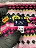 The Children's Place 100% Polyester Hearts Chevron-herringbone Graphic Pink Pullover Sweater Size 14 - photo 3