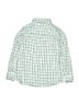 Bella Bliss 100% Cotton Checkered-gingham Green Long Sleeve Button-Down Shirt Size 4 - photo 2