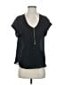 Bold Elements 100% Polyester Black Short Sleeve Top Size S - photo 1