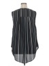Torrid 100% Polyester Stripes Black Sleeveless Blouse Size 1X Plus (1) - photo 2