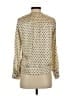 Drew 100% Polyester Polka Dots Ivory Long Sleeve Blouse Size XS - photo 2