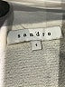 Sandro 100% Polyester Solid Ivory Casual Dress Size Sm (1) - photo 7