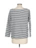 Banana Republic 100% Cotton Silver Pullover Sweater Size L - photo 2
