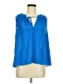 Everly 100% Polyester Blue Sleeveless Blouse Size M - photo 1