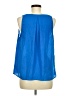 Everly 100% Polyester Blue Sleeveless Blouse Size M - photo 2
