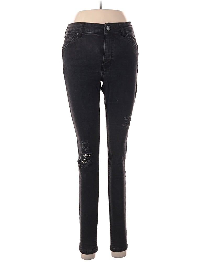 Pre-owned Bershka Jeans In Black