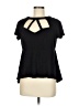 Torrid Black Short Sleeve Top Size Med Plus (00) - photo 2