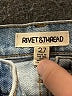 Rivet & Thread Blue Jeans Size 27 waist - photo 6