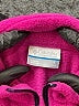 Columbia 100% Polyester Color Block Purple Fleece Jacket Size 7 - 8 - photo 3