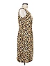 Assorted Brands Animal Print Tan Cocktail Dress Size 8 - photo 4