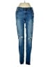 Blue Asphalt Solid Blue Jeans Size 3 - photo 1