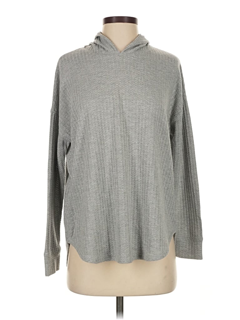 Pre-owned Chaser Long Sleeve Turtleneck In Gray