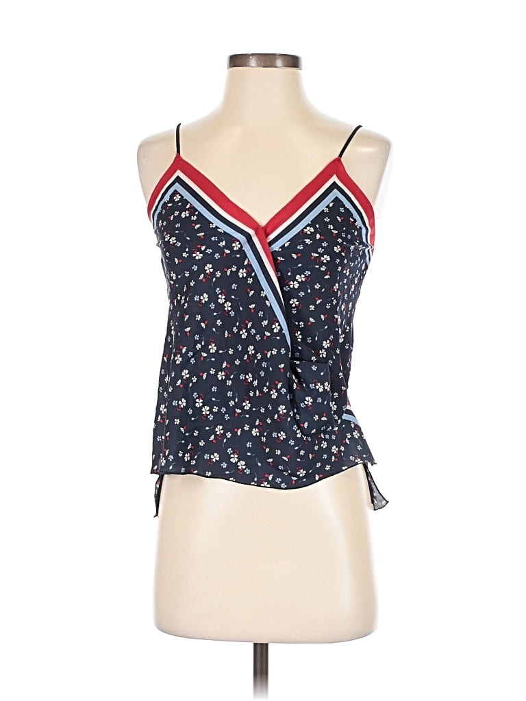 Pre-owned Bailey44 Sleeveless Top Blue Sweetheart Neckline Tops