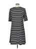 AGB Stripes Black Casual Dress Size L - photo 2