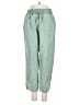Zara Solid Green Casual Pants Size XS - photo 1