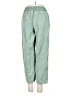 Zara Solid Green Casual Pants Size XS - photo 2