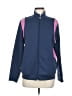 New York & Company Color Block Blue Track Jacket Size M - photo 1