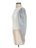 Zara White Long Sleeve Top Size S - photo 5