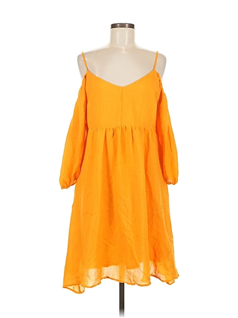 Pre-owned Moulinette Soeurs Casual Dress In Orange