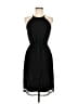 Donna Morgan 100% Polyester Solid Black Cocktail Dress Size 6 - photo 1