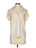 Waverles 100% Polyester Ivory Short Sleeve Blouse Size XS - photo 1
