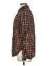Old Navy Houndstooth Brown Long Sleeve Button-Down Shirt Size L - photo 5