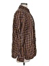 Old Navy Houndstooth Brown Long Sleeve Button-Down Shirt Size L - photo 4