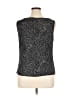 Alex Evenings 100% Polyester Black Sleeveless Blouse Size 1X - photo 2