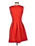 Ann Taylor Solid Red Cocktail Dress Size 2 - photo 2