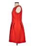 Ann Taylor Solid Red Cocktail Dress Size 2 - photo 5