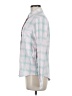 Title Nine Checkered-gingham Green Long Sleeve Blouse Size XS - photo 5