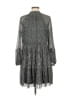 1.State Metallic Gray Casual Dress Size M - photo 2