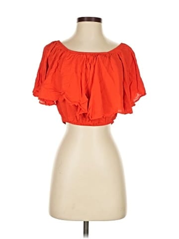 backSTAGE Short Sleeve Blouse (view 1)