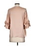 Violet & Claire Tan 3/4 Sleeve Blouse Size S - photo 2