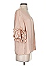 Violet & Claire Tan 3/4 Sleeve Blouse Size S - photo 4