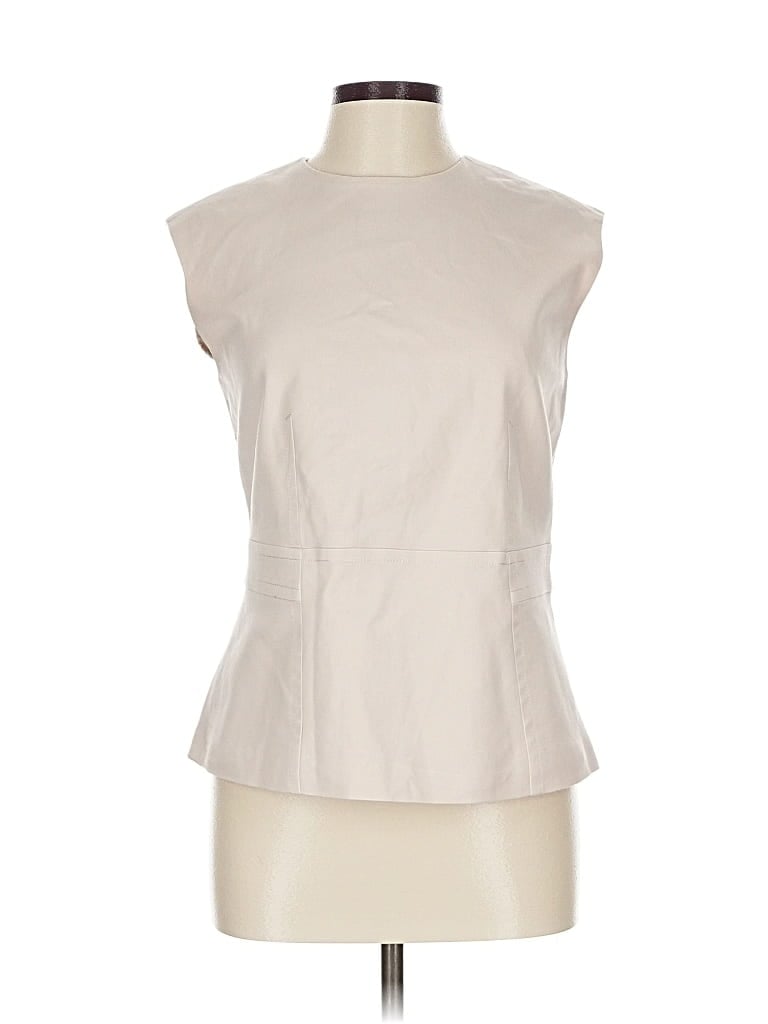 Pre-owned Ann Taylor Vest In Ivory